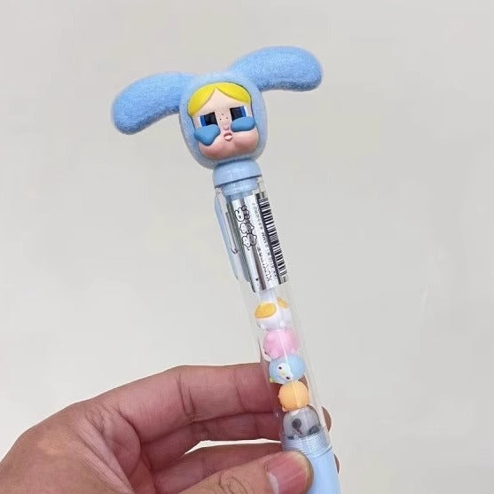 Flocked Cry Baby Beads Gel Pens