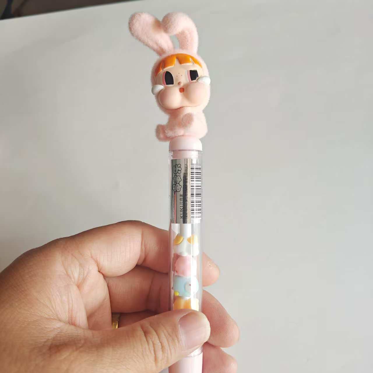 Flocked Cry Baby Beads Gel Pens