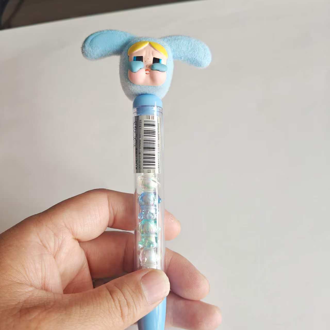 Flocked Cry Baby Beads Gel Pens