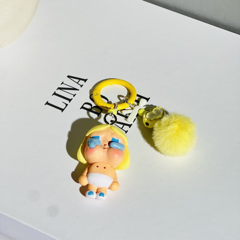Mini Cry baby Handmade Keychains