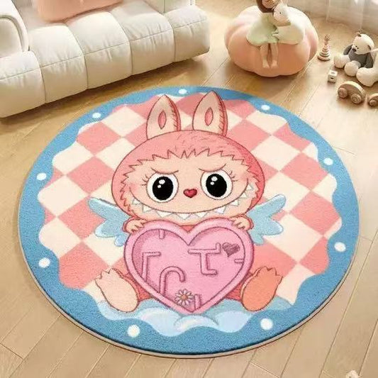 Love in Pink Tufting Round Rugs