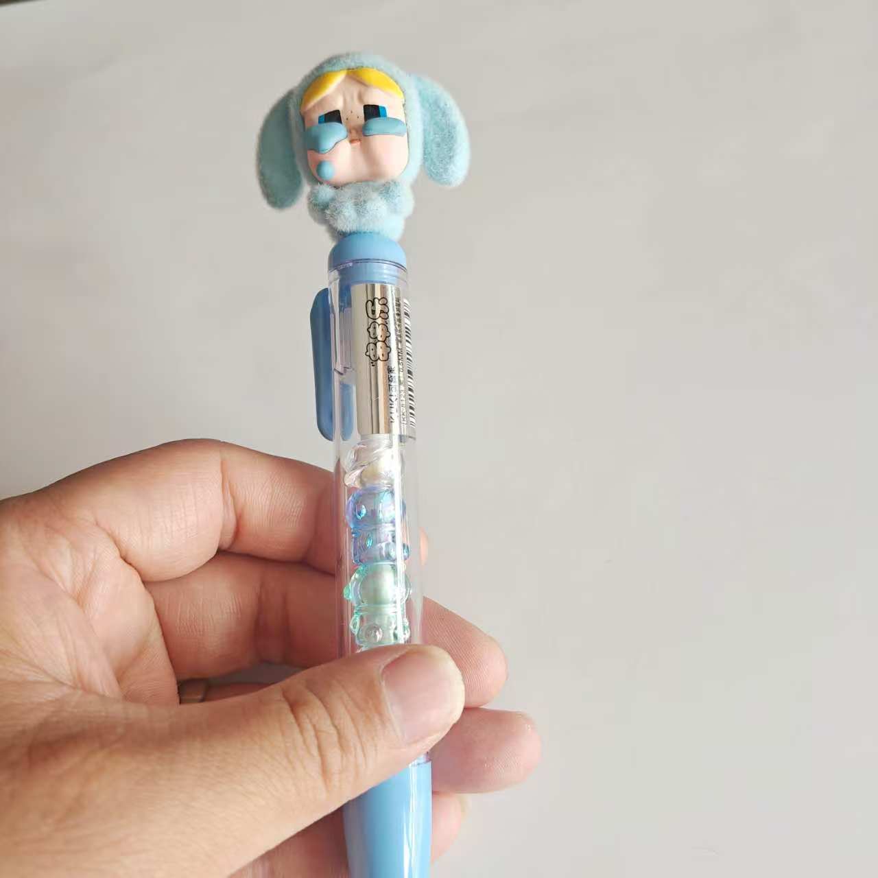 Flocked Cry Baby Beads Gel Pens